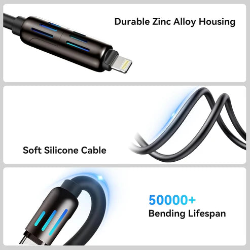 4-in-1 Multi USB Charging Cable